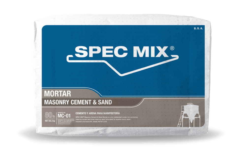 Departments SpecMix TypeS Mortar Mix