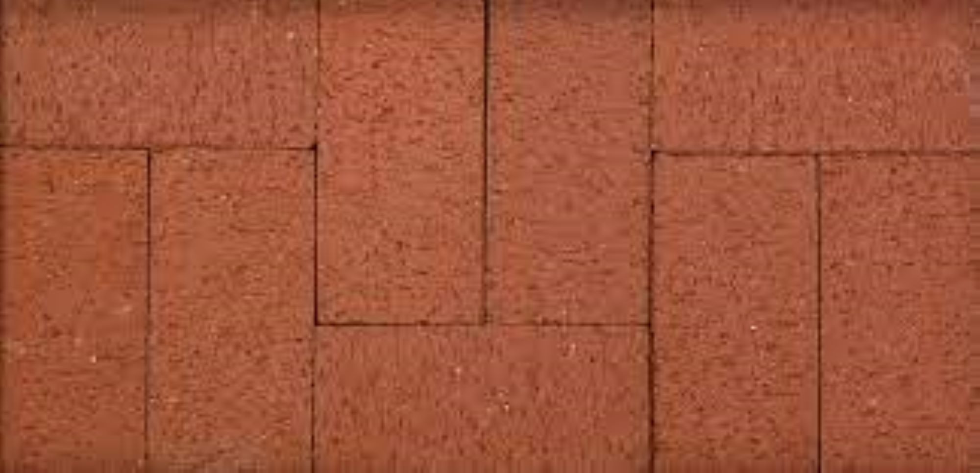 Redland Steel City Red 4 x 8 Paver