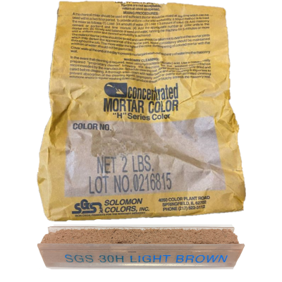 30H Light Brown Mortar Dye