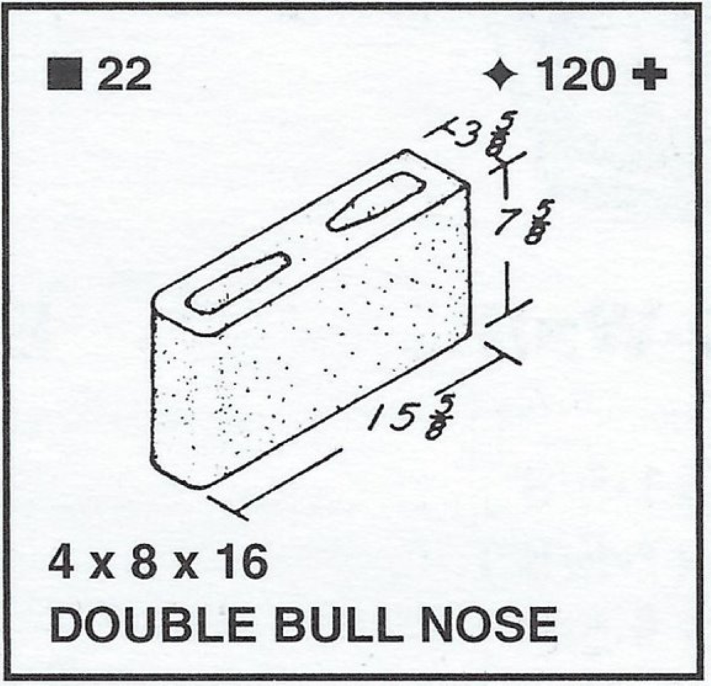 4 X 8 X 16 Dbn End