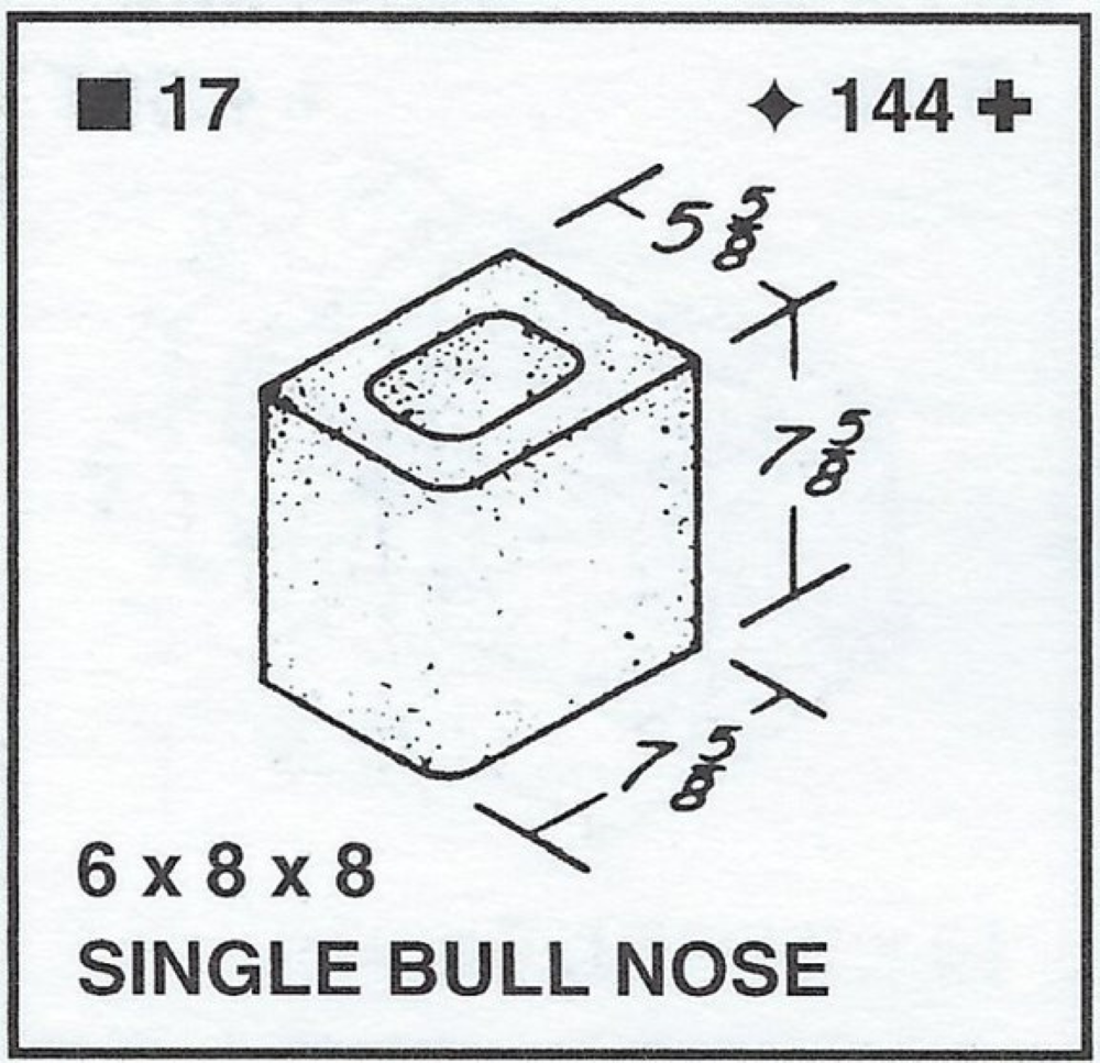 6 X 8 X 8 Sbn