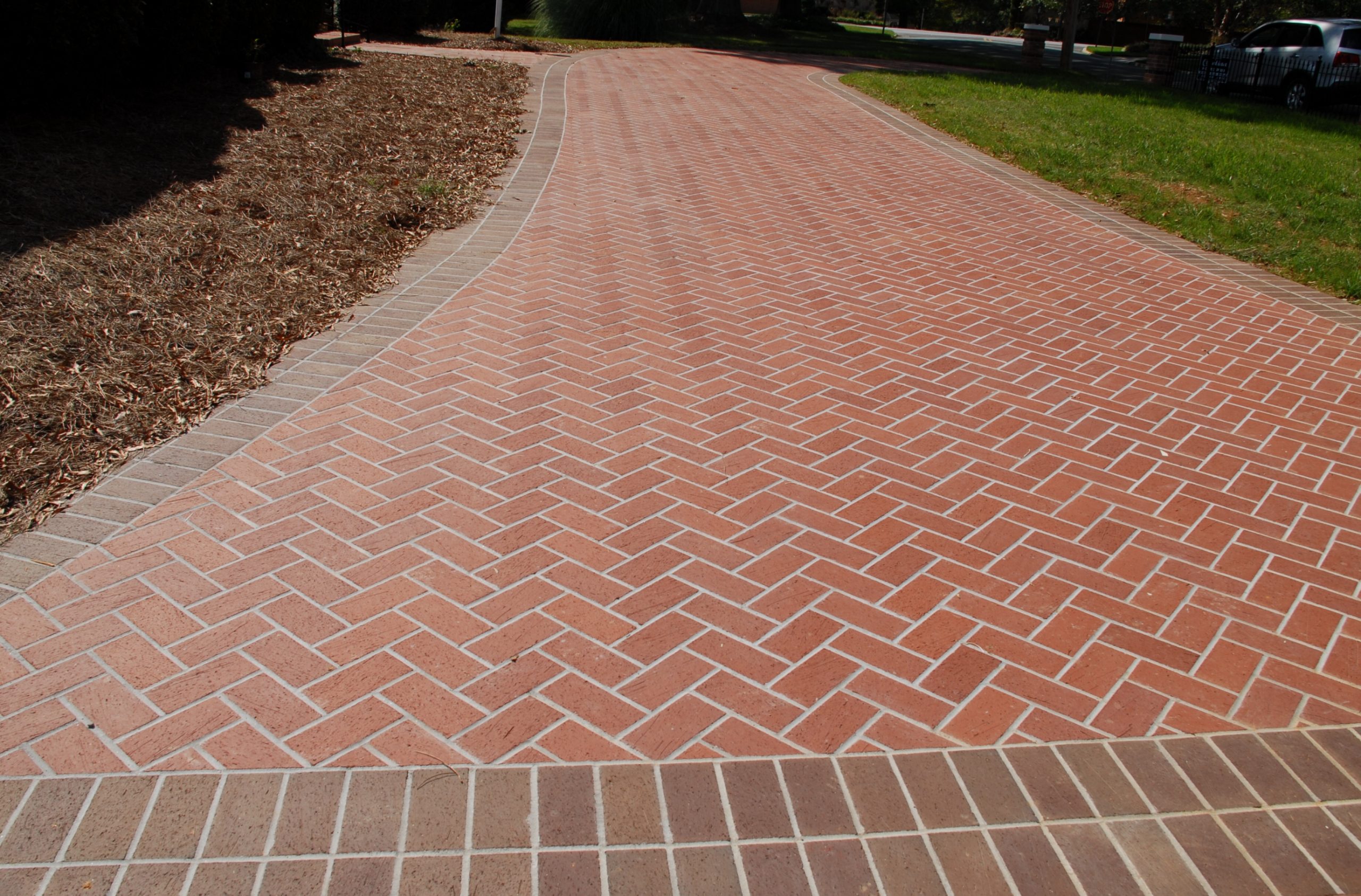 Pine Hall Pathway Red Paver Mod